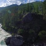 Cool Background Video Download, Mountain, River, Mountains, Range, Wilderness