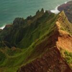 Couple Stock Video, Cliff, Geological Formation, Landscape, Mountain, Rock