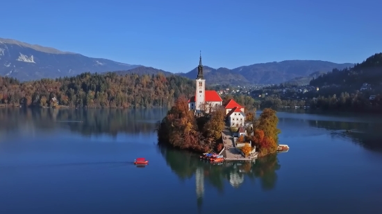 Crowd Cheering Video Clip Free, Lake, Castle, Water, Landscape, Sky