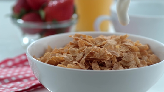 Crying Stock Footage, Cereal, Food, Breakfast Food, Bowl, Breakfast