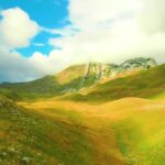 Digital Background Video, Highland, Landscape, Mountain, Grass, Rural