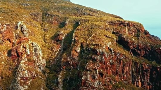 Digital Juice Stock Footage, Cliff, Geological Formation, Mountain, Landscape, Mountains