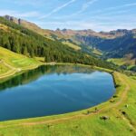 Dolphin Stock Footage, Lake, Body Of Water, Landscape, Mountain, Mountains