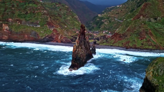 Download Green Screen Youtube, Promontory, Natural Elevation, Geological Formation, Sea, Ocean