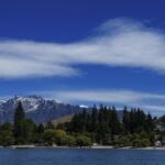 Film Grain Stock Footage, Lakeside, Shore, Range, Landscape, Lake