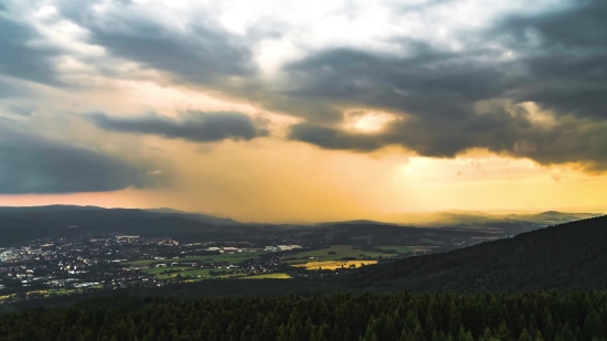 Fitness Stock Video, Sky, Sun, Landscape, Rural, Field