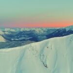 Flare Stock Video, Glacier, Mountain, Snow, Mountains, Peak