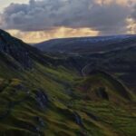 Free 4k Stock Videos, Highland, Mountain, Mountains, Landscape, Sky