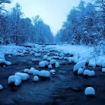 Free Motion Backgrounds Download, Snow, Ice, Landscape, River, Weather