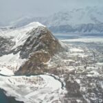 Free Stock Video Woman, Glacier, Mountain, Snow, Mountains, Ice