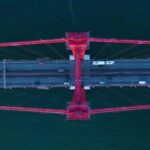 Free Video Background, Rope, Line, Crane, Sky, Bridge