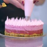 Free Video Special Effects, Pink, Flower, Cake, Dessert, Food