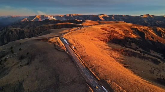 Google Search Stock Video, Landscape, Road, Highland, Mountain, Travel