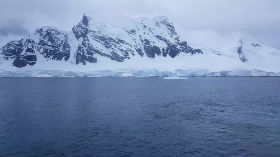 Green Screen Short Video, Glacier, Snow, Mountain, Landscape, Peak