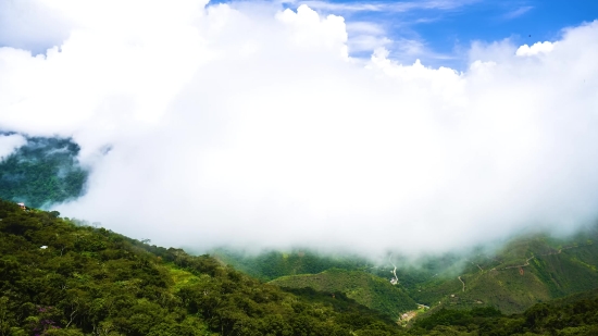 Greenscreen Stock, Sky, Atmosphere, Landscape, Mountain, Forest