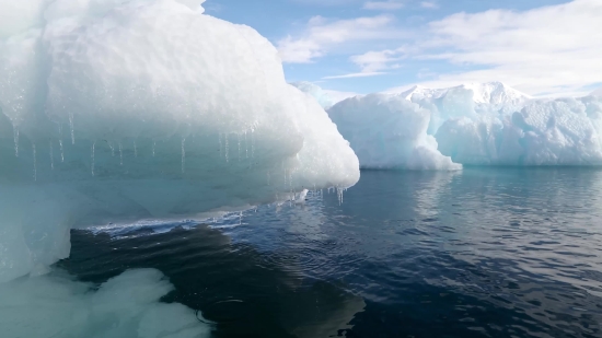 Hd Background Video For Editing, Iceberg, Mountain, Ice, Snow, Landscape