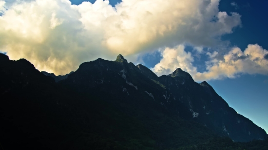 Hd Video Clip, Mountain, Alp, Landscape, Natural Elevation, Range