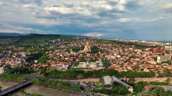 Horse Stock Footage, City, Town, Architecture, Roof, Panorama