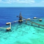 Mining Stock Footage, Outrigger, Stabilizer, Sea, Device, Ocean