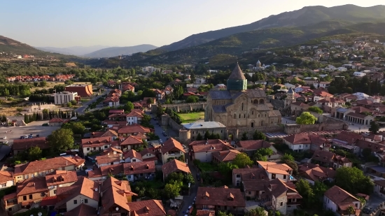 Money Falling Stock Footage, Tile Roof, Roof, Protective Covering, Town, City