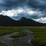 Motion Background Video, Highland, Landscape, Grass, Sky, Mountain