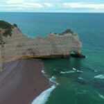 No Copyright Time Lapse Video, Geological Formation, Promontory, Cliff, Natural Elevation, Beach