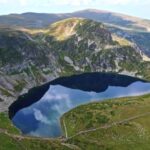 Particle Background Video, Mountain, Highland, Landscape, Mountains, Sky