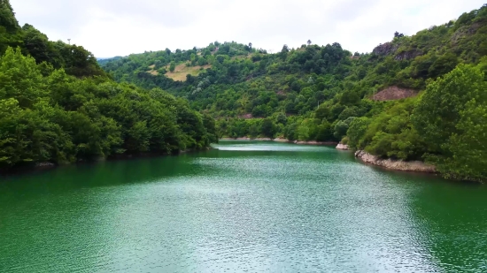 Particles Stock Footage, Channel, Body Of Water, Water, Landscape, Lake