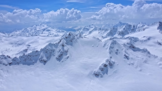 Podcast Stock Footage, Glacier, Mountain, Snow, Alp, Winter