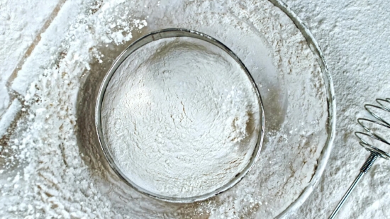 Premium Stock Footage, Flour, Texture, Pattern, Stucco, Bowl