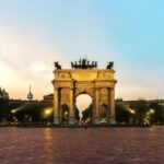 Private Jet Stock Footage, Triumphal Arch, Memorial, Arch, Structure, Architecture