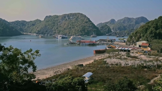 Programming Stock Footage, Shore, Lakeside, Landscape, Water, Mountain