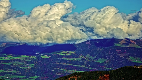 Rain Copyright Free Video, Mountain, Range, Landscape, Alp, Mountains