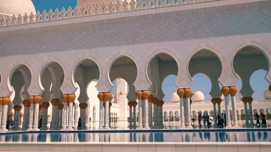 Rain Drops Video Free Download, Building, Mosque, Architecture, Place Of Worship, Palace