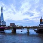 Rain Stock Footage Free, Waterfront, City, Pier, River, Bridge