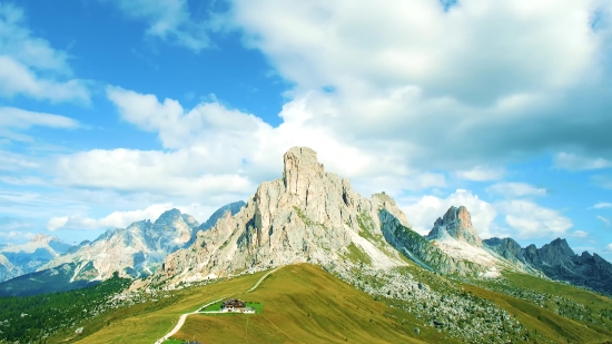 Royalty Stock Video, Mountain, Glacier, Alp, Mountains, Landscape