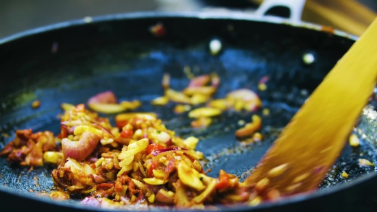 Short Clips For Video Editing, Wok, Pan, Cooking Utensil, Food, Meal