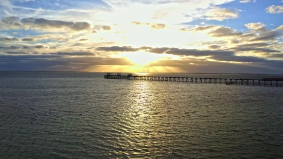 Spider Stock Footage, Ocean, Sun, Water, Sea, Sunset