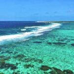 Stock Footage Premium, Beach, Ocean, Sandbar, Sea, Sand