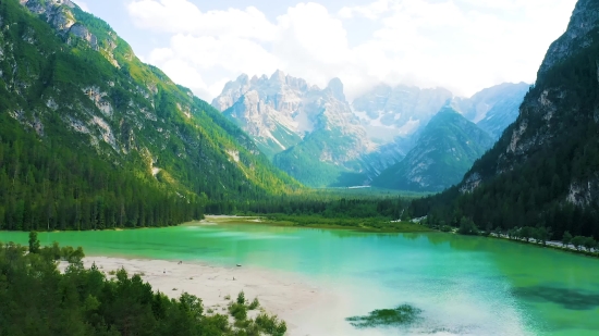 Stock Video Footage Free, Lake, Body Of Water, Mountain, Landscape, Water