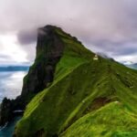 Storm Stock Footage, Geological Formation, Cliff, Promontory, Natural Elevation, Landscape