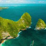 Video Motion Background, Archipelago, Bay, Land, Water, Sea